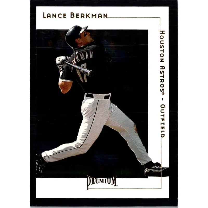 2001 Fleer Premium Lance Berkman #59