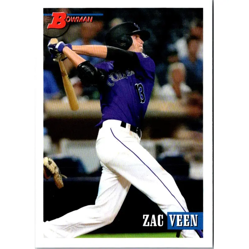 2021 Bowman Heritage Zac Veen #147