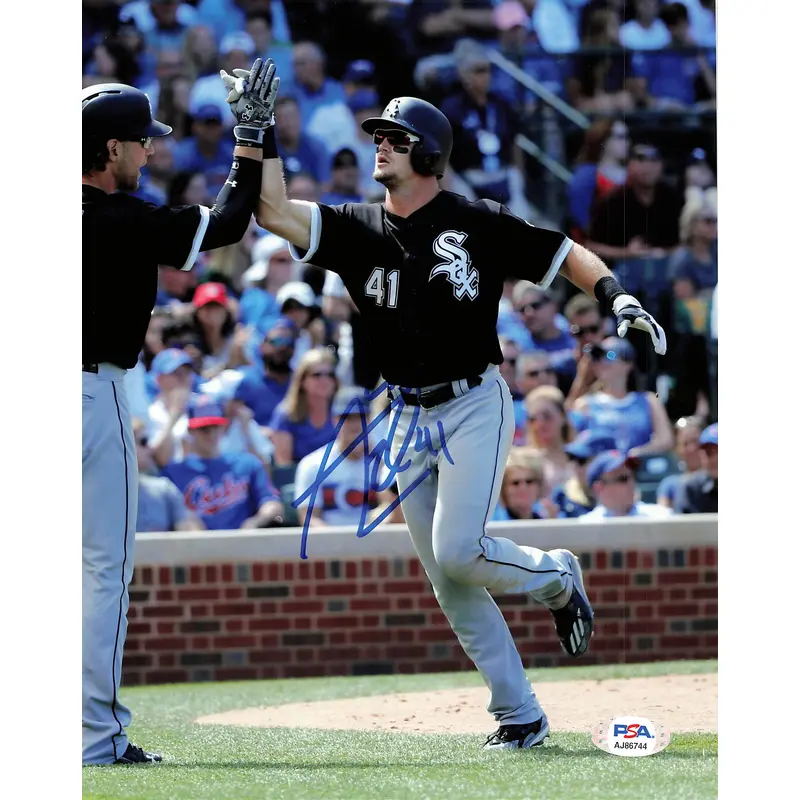 ADAM ENGEL signed 8x10 photo Chicago White Sox PSA/DNA Autographed