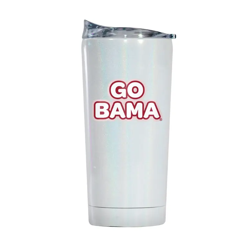 Alabama 20oz Bubble Iridescent Tumbler