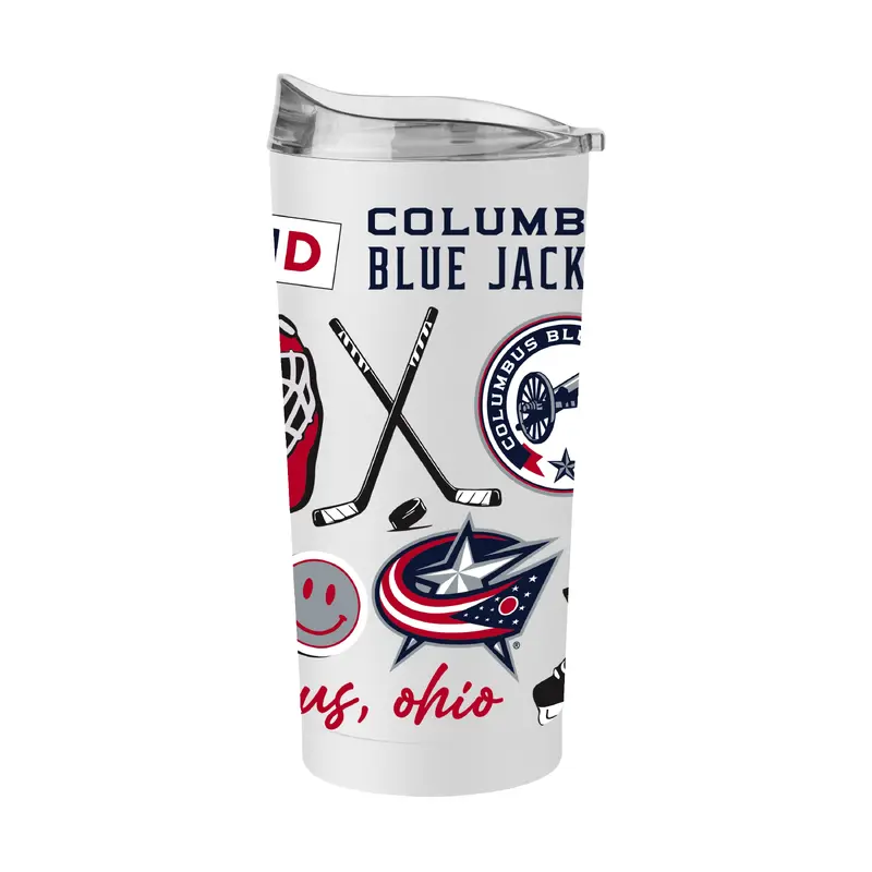 Columbus Blue Jackets 20oz Native Powder Coat Tumbler