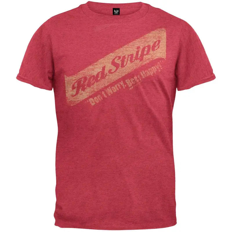 Red Stripe - Beer Happy Soft T-Shirt