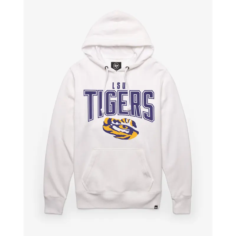 LOUISIANA STATE TIGERS LSU TEAM ELEMENTS ARCH '47 HEADLINE HOOD