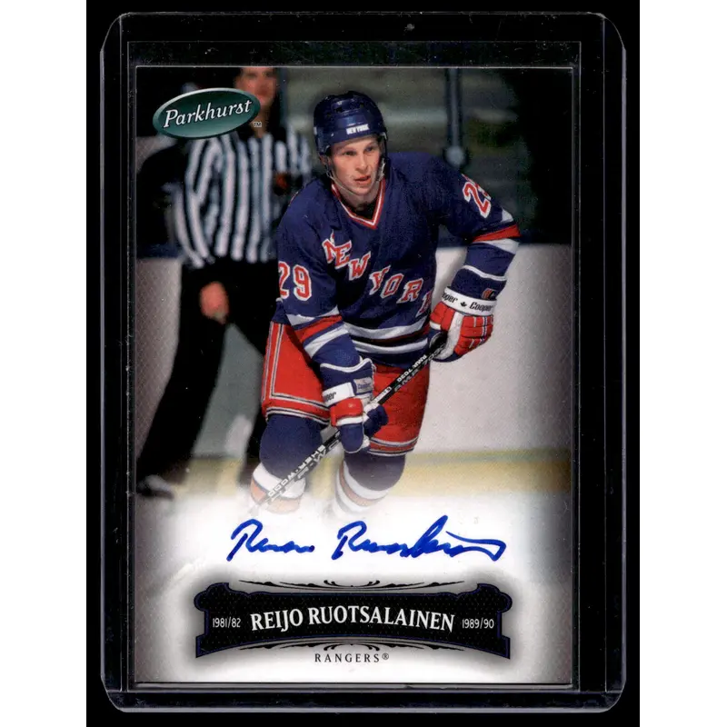 2006-07 Upper Deck Parkhurst - Autographs - Reijo Ruotsalainen  #107