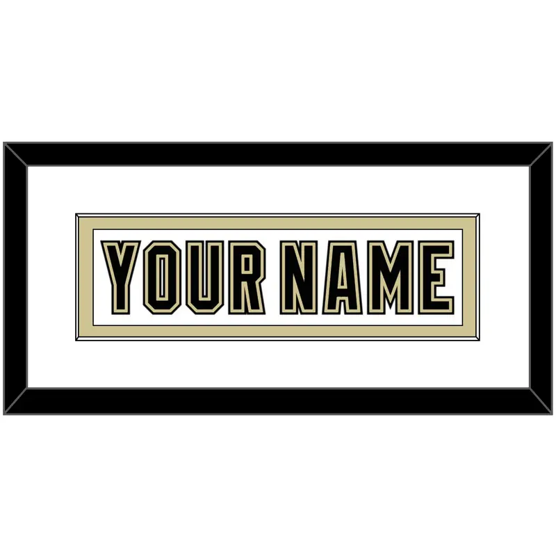 Pittsburgh Nameplate - 2014 Stadium Series White Jersey - Single Mat 1