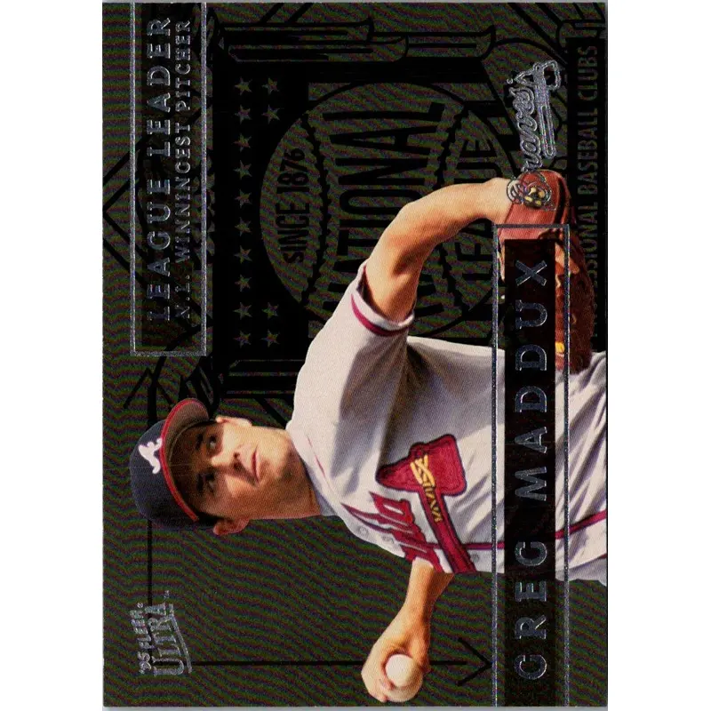 1995 Post Canadian Greg Maddux #16