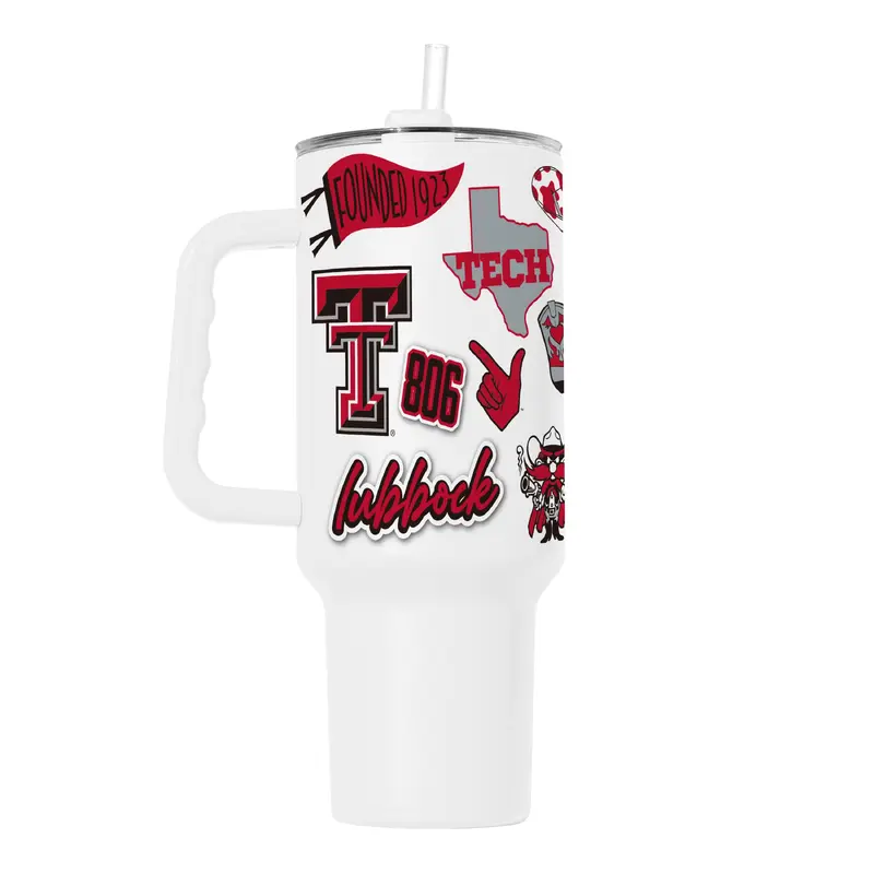 Texas Tech 40oz Native Powder Coat Tumbler