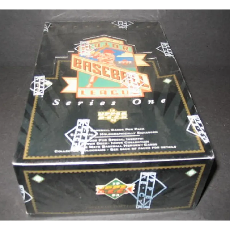 1993 Upper Deck Baseball Series 1 Box (Retail)