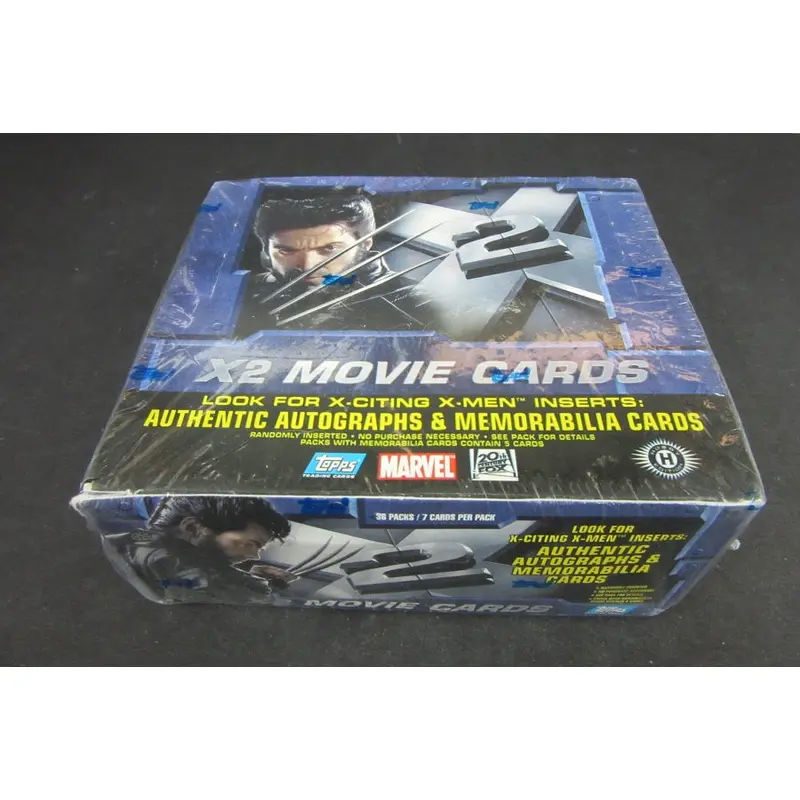 2003 Topps X-Men X2 Movie Cards Box (Hobby)