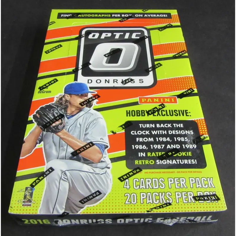 2016 Panini Donruss Optic Baseball Box (Hobby)  (20/4)