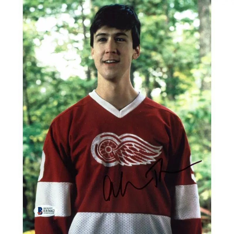 Alan Ruck Ferris Bueller's Day Off Authentic Signed 8x10 Photo BAS #E85662