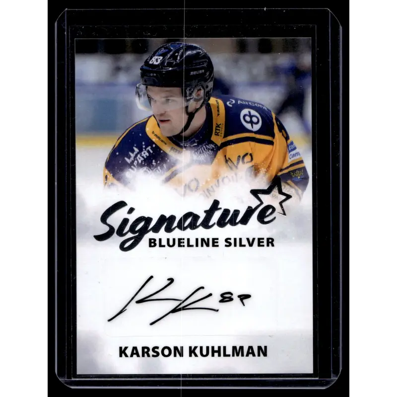 2024-25 Blueline Signature Silver - Eemeli Finland #AU-ES /100