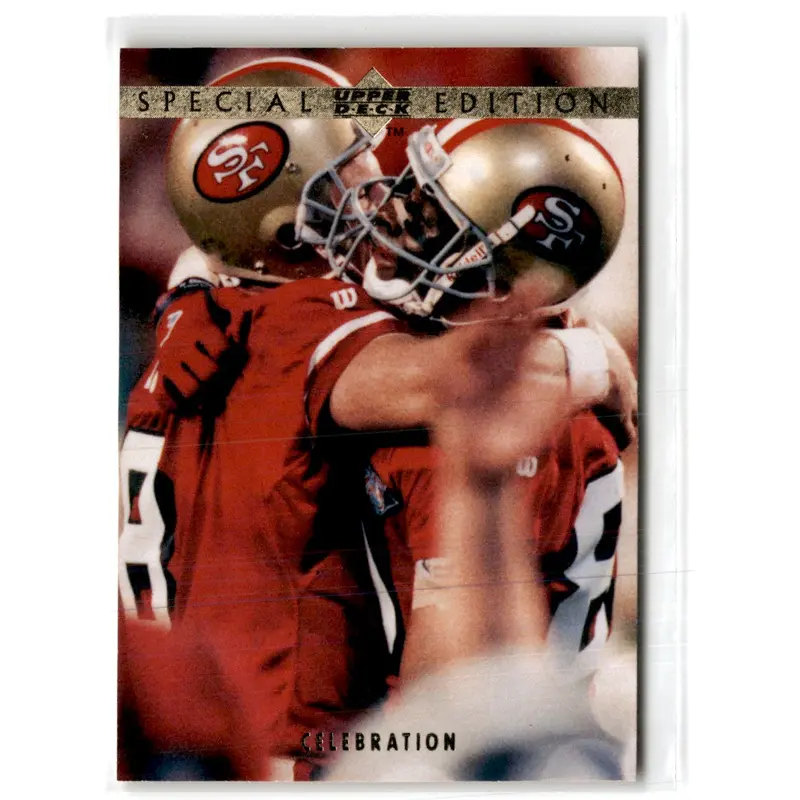 1995 Upper Deck Special Edition Steve Young/Jerry Rice #SE90