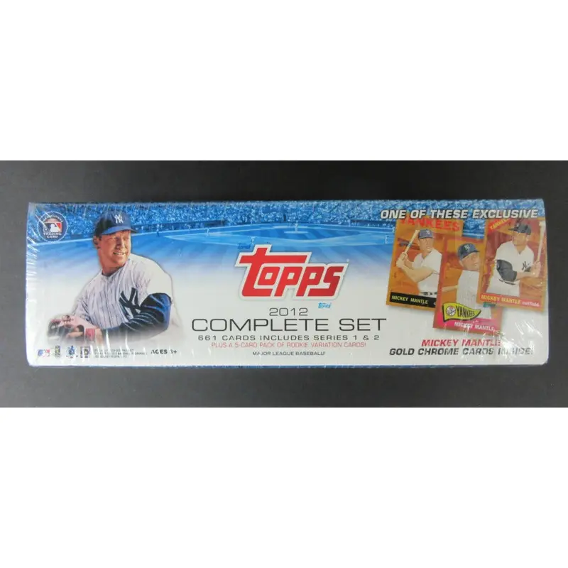 2012 Topps Baseball Factory Set (Mantle Chrome)