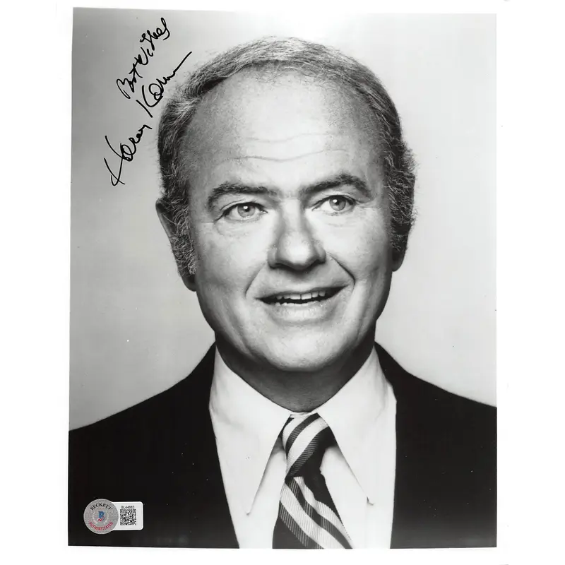 Harvey Korman The Carol Burnett Show Best Wishes Signed 8x10 Photo BAS #BL44683