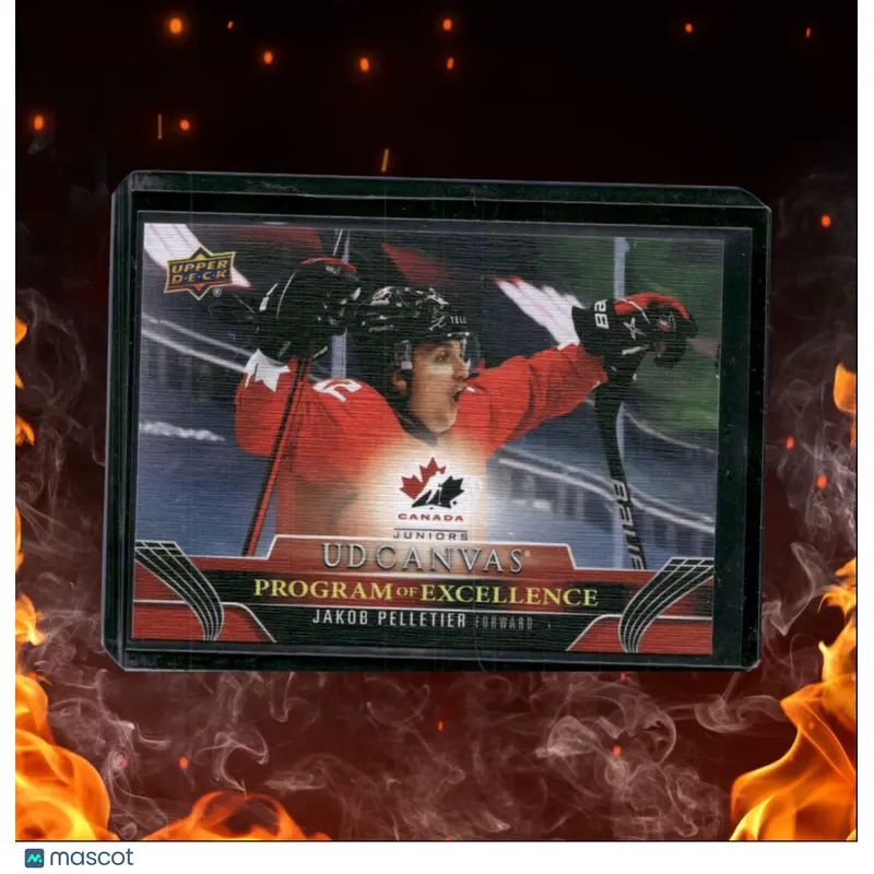 2023-24 Upper Deck Jakob Pelletier Canvas Program of Excellence Rookie #C259