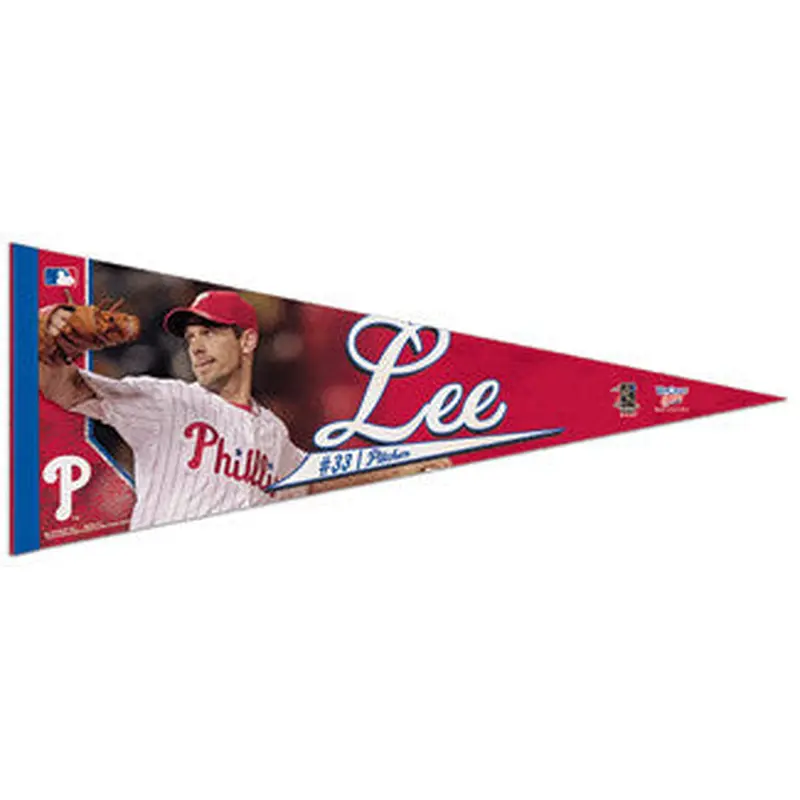 Cliff Lee "Ace" Premium Felt Pennant (LE /2,000) - Wincraft