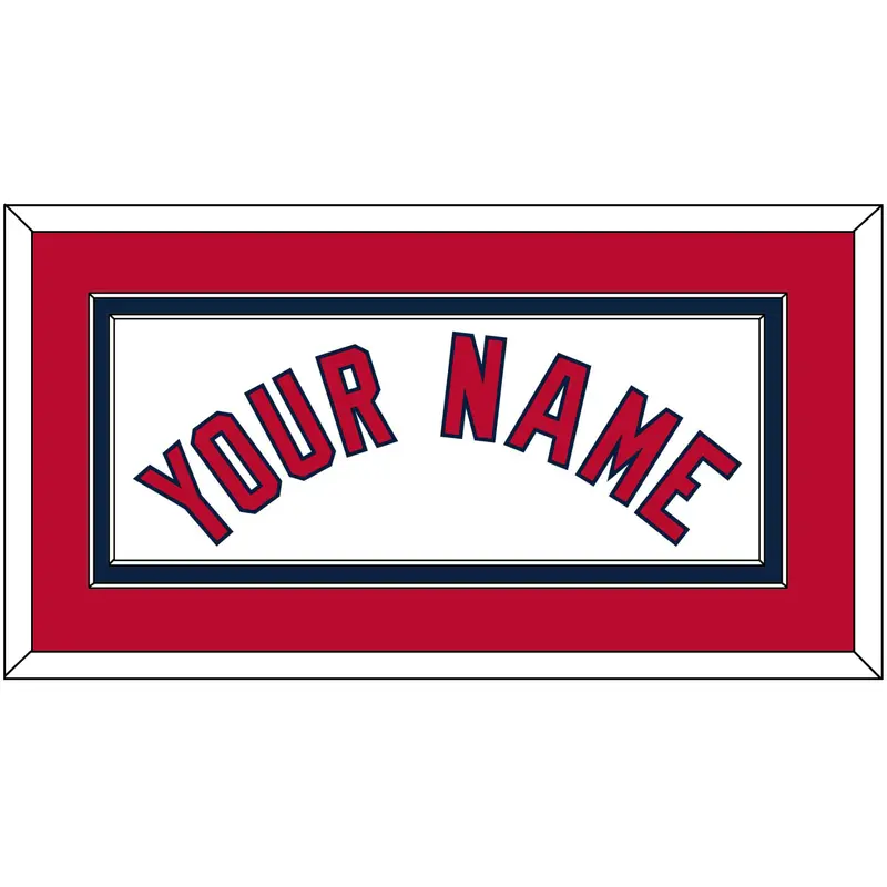 Los Angeles Name - Home White - Double Mat 2