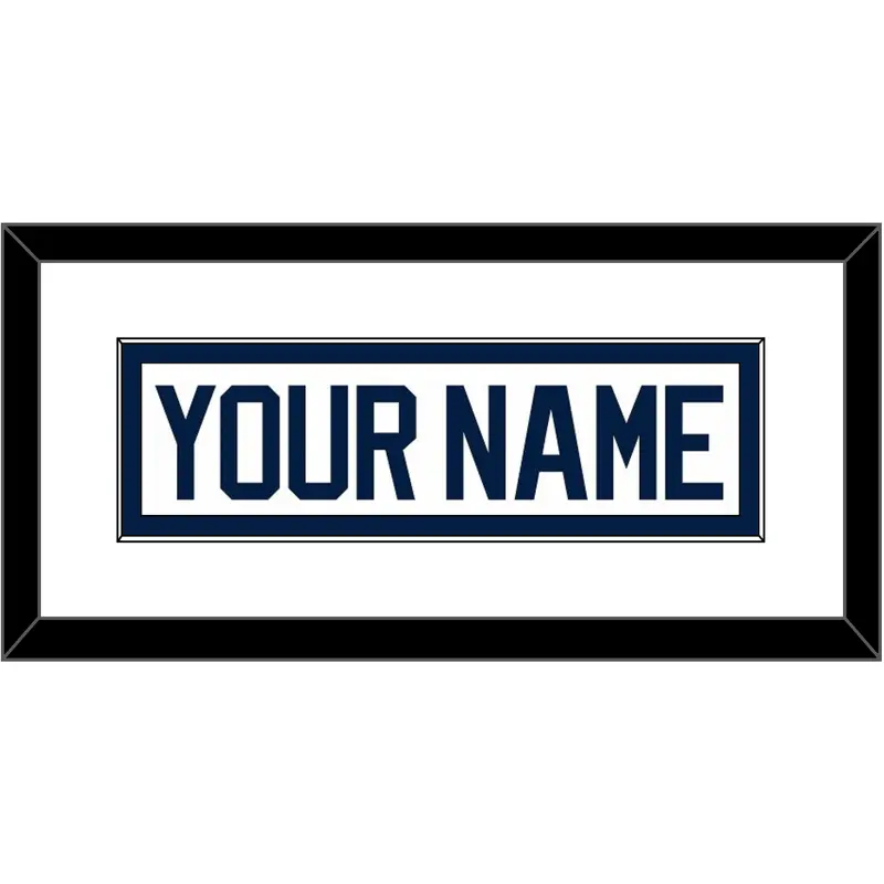 Michigan Hockey Nameplate - Home White (2021-2023) - Single Mat 1