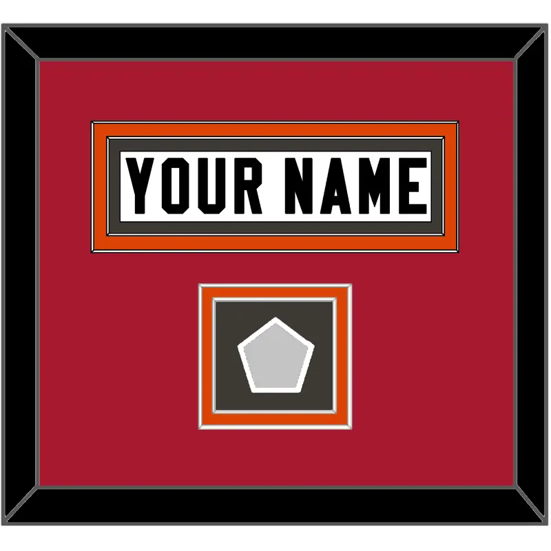Tampa Bay Nameplate & Super Bowl LV Jersey Patch - Road White - Double Mat 3