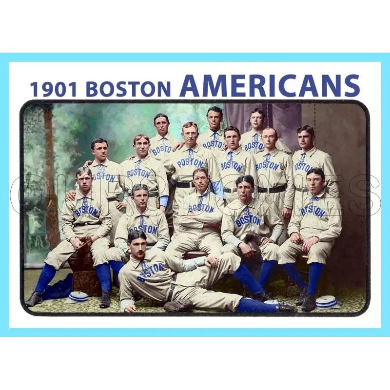 1901 Boston Americans 1973 Topps Custom Card - 4772