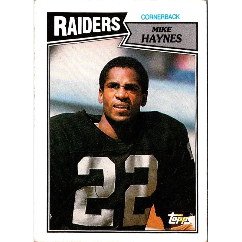 1987 Topps Mike Haynes #224