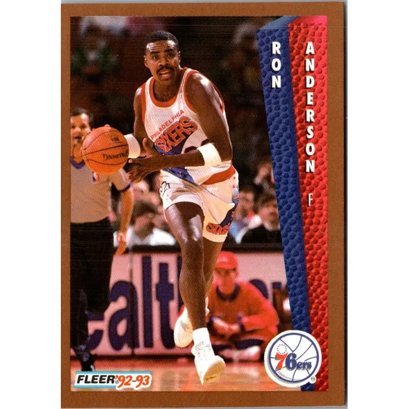 1992 Fleer Ron Anderson #166