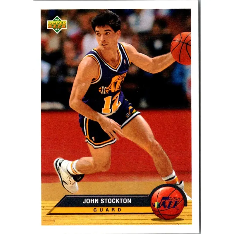 1992 Upper Deck McDonald's John Stockton #P41