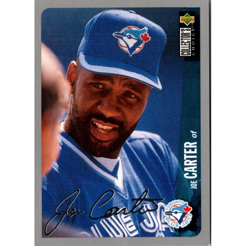 1996 Collector's Choice Signature Joe Carter #350