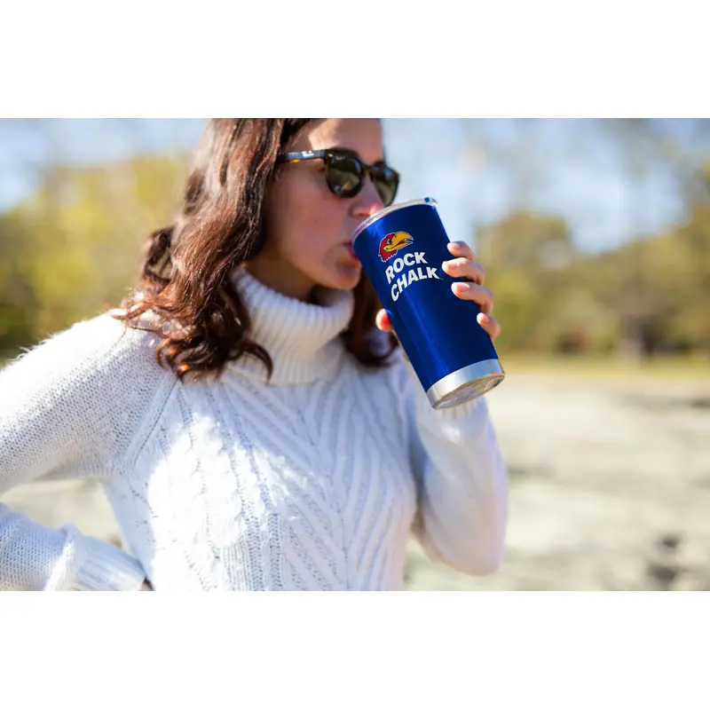 20oz Kansas Slogan Tumbler