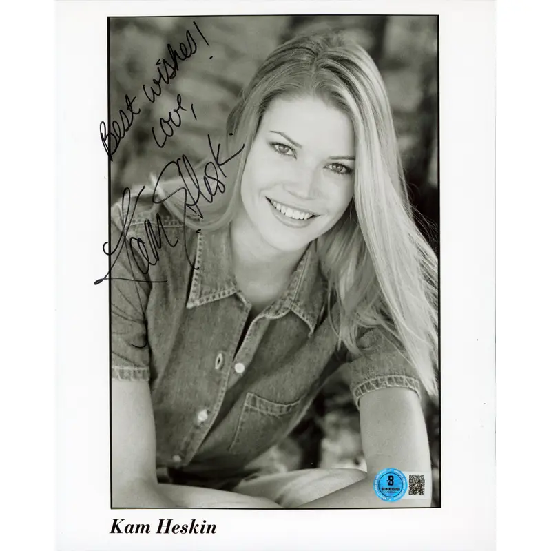Kam Heskin Dirty Love "Best Wishes! Love," Signed 8x10 Photo BAS #BS20816