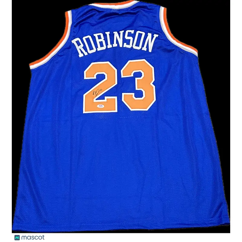Mitchell Robinson Signed Jersey PSA New York Knicks Autographed