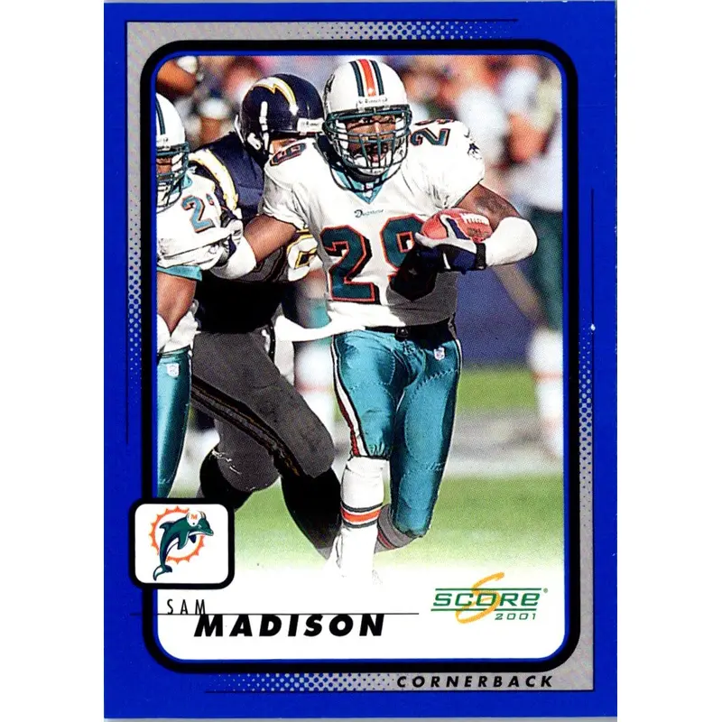 2001 Score Sam Madison #108