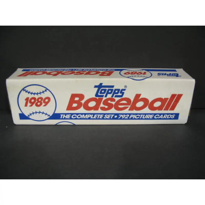 1989 Topps Baseball Factory Set (RWB) (Authenticate)