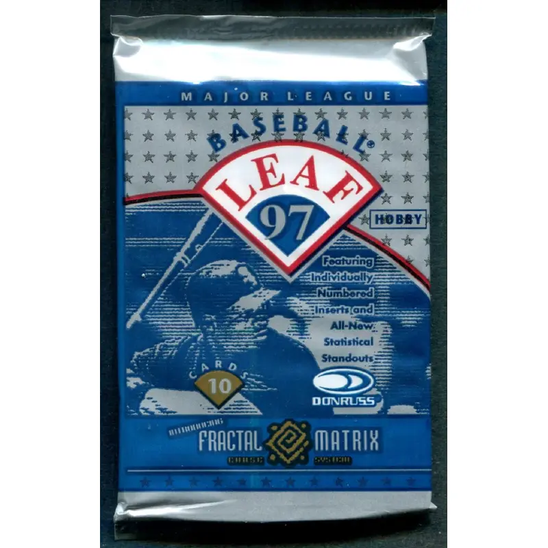 1997 Leaf Baseball Unopened Series 1 Pack (Hobby) (10)