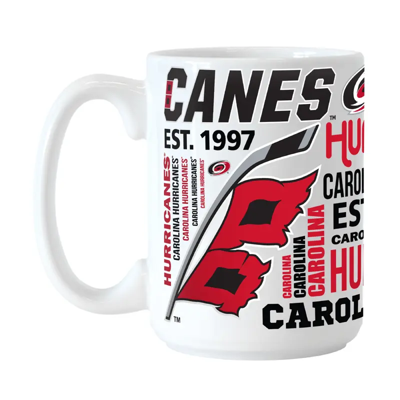 Carolina Hurricanes 15oz Spirit Sublimated Mug
