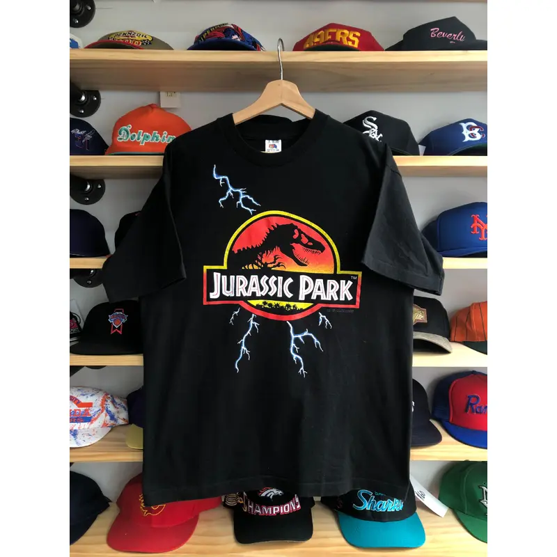 Vintage 1993 Jurassic Park Movie Tee Size Large
