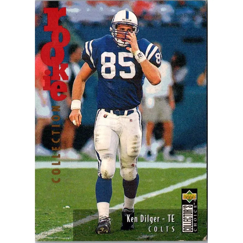 1995 Collector's Choice Update Ken Dilger #U24 Rookie