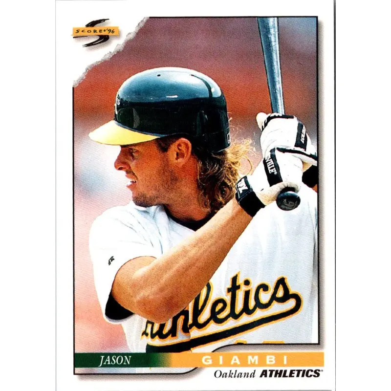 1996 Score Jason Giambi #44
