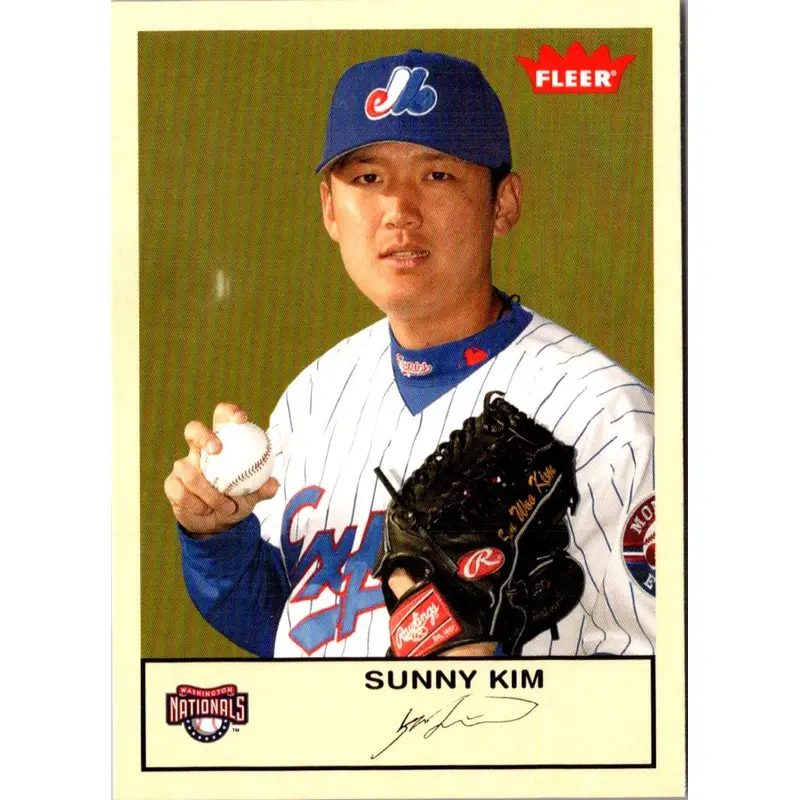 2005 Fleer Tradition Gray Backs Sunny Kim #158