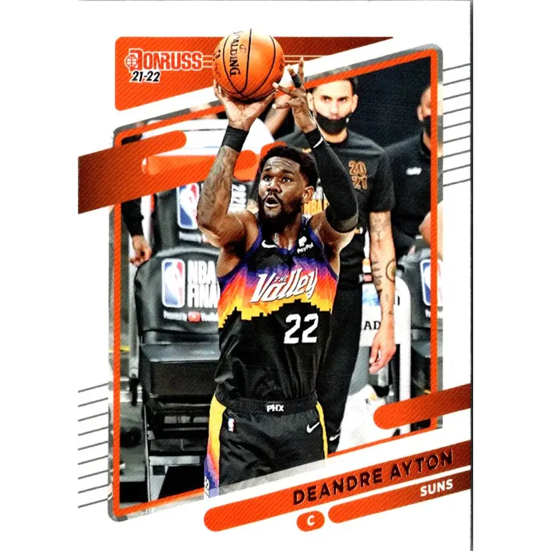 2021 Donruss Holo Red and Gold Laser Deandre Ayton #162