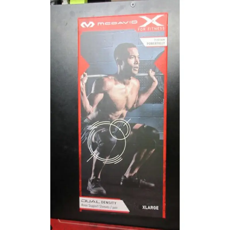 New McDavid XL Dual Density Knee Supports PAIR