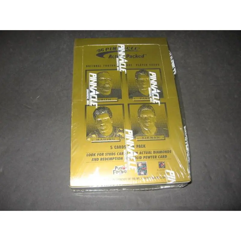 1996 Pinnacle Action Packed Football Box
