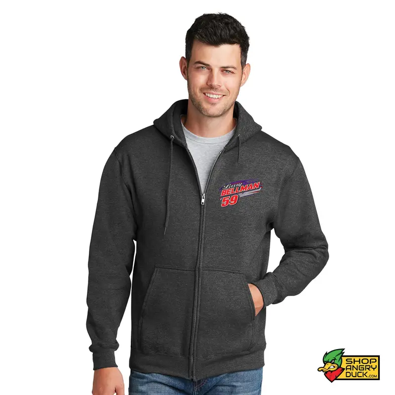 Larry Bellman Full Zip Hoodie