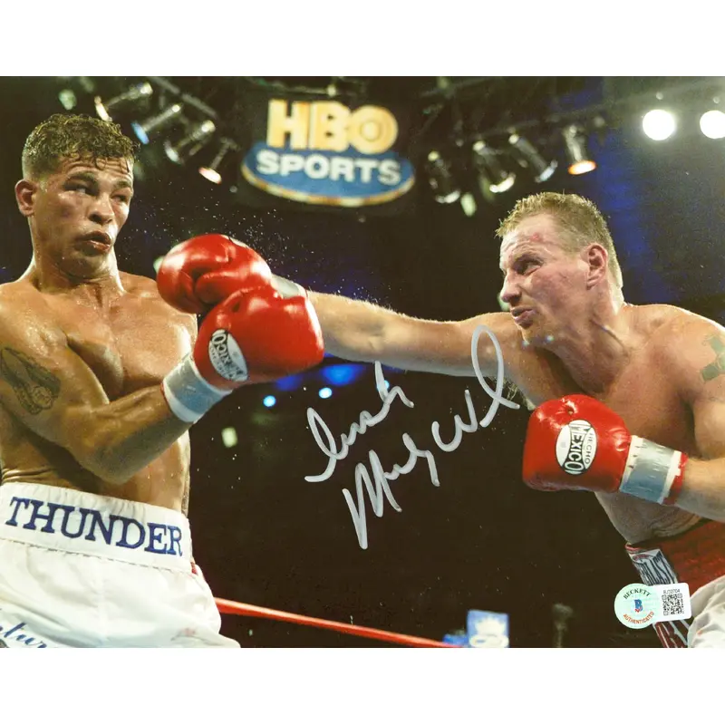 Micky Ward "Irish" Authentic Signed 8x10 Photo Autographed BAS #BJ32704