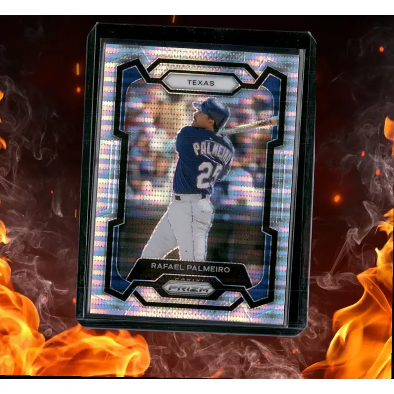2024 Panini Prizm Rafael Palmeiro Legends Pulsar Prizm 004/499 #33