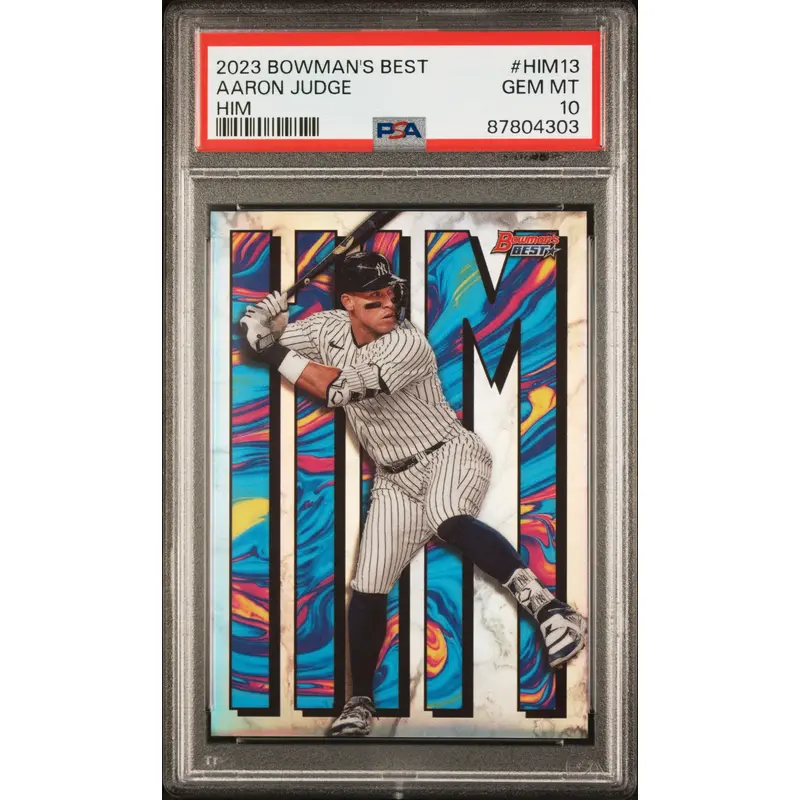 Aaron Judge 2023 Bowmans Best HIM PSA 10 Gem Mint