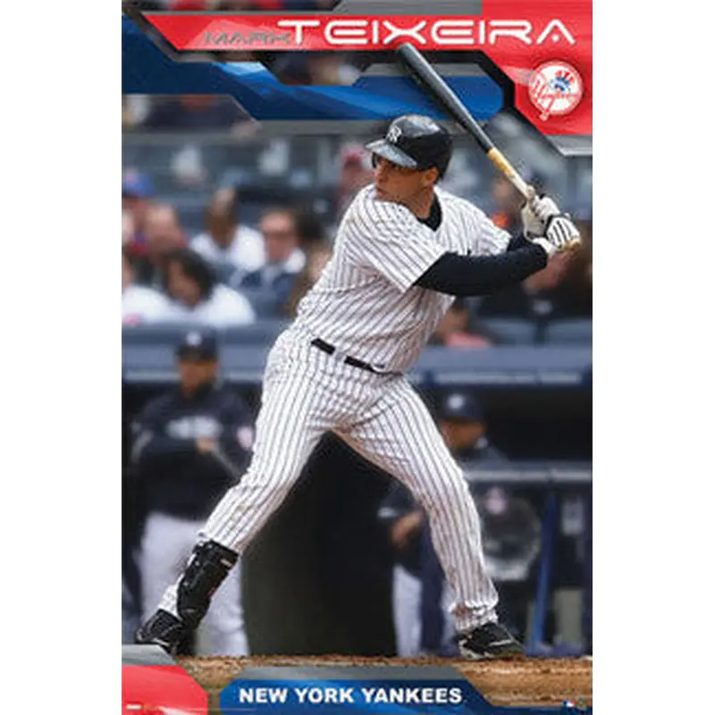 Mark Teixeira "Bronx Bomber" New York Yankees Poster - Costacos 2009