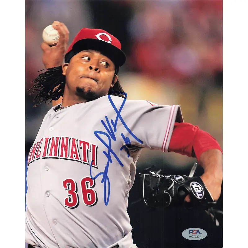 Edinson Volquez signed 8x10 photo PSA Autographed Baseball