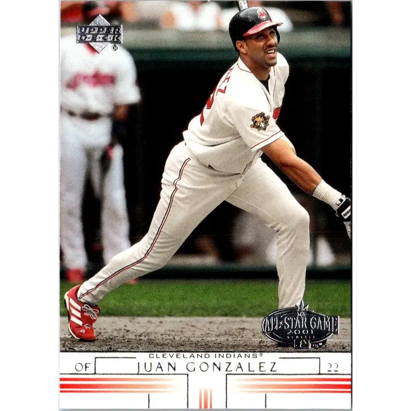 2002 Upper Deck Juan Gonzalez #110